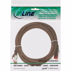InLine 4043718114733 câble de réseau Marron 25 m Cat6 S/FTP (S-STP)