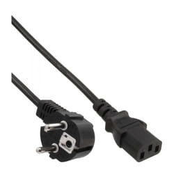 InLine 4043718115020 câble électrique Noir 7 m CEE7/7 IEC C13