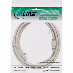 InLine 4043718115112 câble de réseau Gris 5 m Cat6 S/FTP (S-STP)