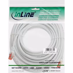 InLine 4043718120529 câble de réseau Blanc 15 m Cat6 S/FTP (S-STP)