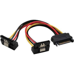Câble électrique en Y SATA - INLINE - 015m - 2x SATA mâle - Connecte 2 périphériques SATA