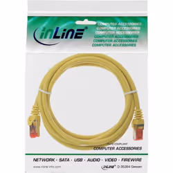 InLine 4043718123704 câble de réseau Jaune 1,5 m Cat6 S/FTP (S-STP)
