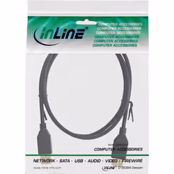 InLine 4043718125128 câble USB 5 m USB 2.0 USB A Noir