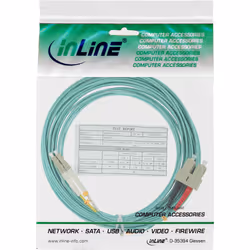 InLine 88643O câble InfiniBand et à fibres optiques 3 m Turquoise, Couleur aqua