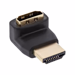 InLine 17600F, HDMI A female, HDMI, Noir