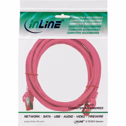 InLine 4043718125982 câble de réseau Rose 5 m Cat6 S/FTP (S-STP)
