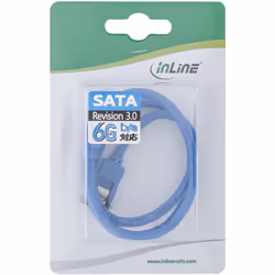 InLine 27701F câble SATA 0,15 m Bleu