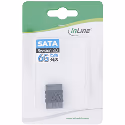 InLine 27700A changeur de genre de câble SATA female SATA Noir