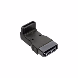 InLine 27700B changeur de genre de câble SATA female SATA Noir