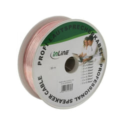 InLine 4043718127962 câble audio 50 m Transparent