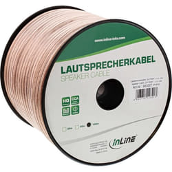 InLine 4043718128013 câble audio 100 m Transparent