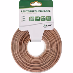 InLine 4043718128037, Cuivre, 25 m, Transparent