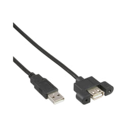 InLine 33440E câble USB 0,6 m Noir