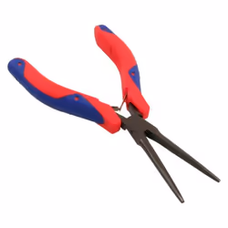 InLine 4043718133079, Pince à long bec, Acier, Bleu, Rouge
