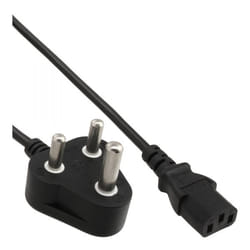 InLine 4043718135424 câble électrique Noir 1,8 m Prise d'alimentation type M IEC C13