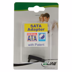 InLine 27700C changeur de genre de câble SATA female SATA Noir