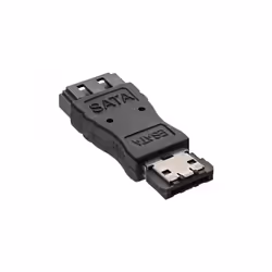 InLine 4043718135899, eSATA, SATA, Noir