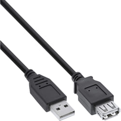 InLine 34610B câble USB 1 m Noir