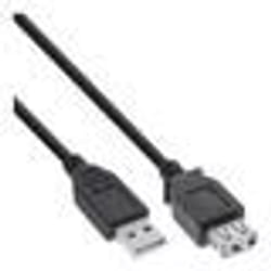InLine 34650B câble USB 0,5 m Noir