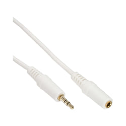 InLine 99935W câble audio 5 m 3,5mm Blanc