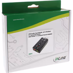 InLine 33051C carte sons 7.1 canaux USB