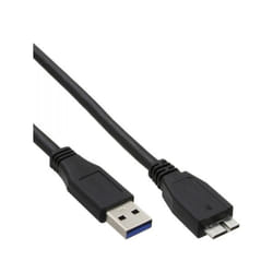 InLine 4043718153800 câble USB 2 m USB 3.2 Gen 1 (3.1 Gen 1) USB A Micro-USB B Noir