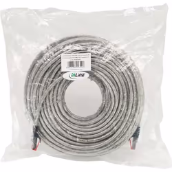 InLine 4043718157402 câble de réseau Transparent 50 m Cat6 S/FTP (S-STP)