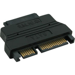 Adaptateur SATA Slim vers SATA - INLINE - 29611 - Noir - Connecteur SATA - Compatible Slimline