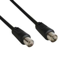 InLine 69403S câble coaxial 3 m Noir