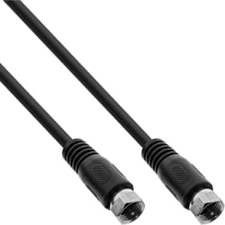 InLine 69305S câble coaxial SAT 5 m Type F Noir