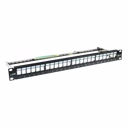 InLine 4043718158942, Cat6a, Noir, Montage de rack, 1U