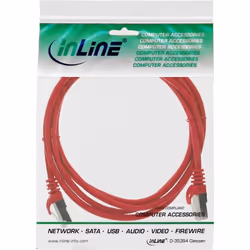 InLine 4043718163120 câble de réseau Rouge 1,5 m Cat5e F/UTP (FTP)