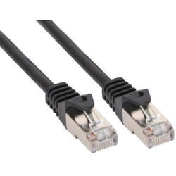 InLine RJ-45 Cat6 M-M 1.5m câble de réseau Noir 1,5 m SF/UTP (S-FTP)