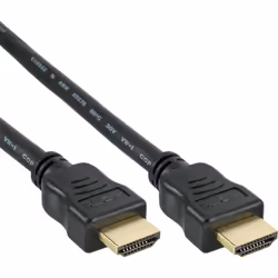 InLine 17055P, 0,5 m, HDMI Type A (Standard), HDMI Type A (Standard), Noir