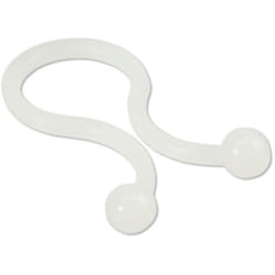 InLine 59966E serre-câbles Blanc 10 pièce(s)