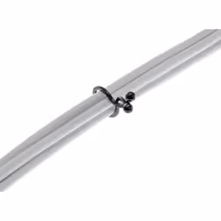Attache-câble InLine® Twist 35-5mm noir 10 pièces