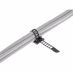 Attache-câble InLine® Bündelklemme 85mm noir 10 pièces