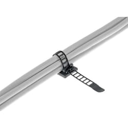 Attache-câble InLine® Bündelklemme 85mm noir 10 pièces
