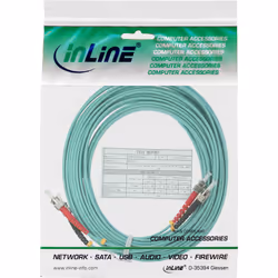 InLine 81502O câble InfiniBand et à fibres optiques 2 m Turquoise, Couleur aqua