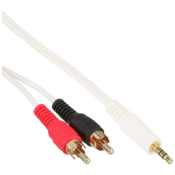 InLine 89928W câble audio 7,5 m 3,5mm Blanc