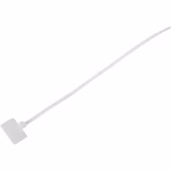 InLine 59967G serre-câbles Nylon Blanc 100 pièce(s)