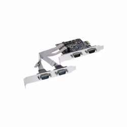 InLine 76623C, PCIe, Moschip MCS9904CV-AA, 2500 Mbit/s, Avec fil, Microsoft Windows 2000/XP 32/64-bit/erver 2003 32/64-bit/Vi ...