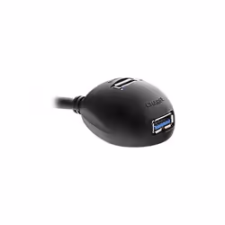InLine 4043718171866 câble USB 2 m USB 3.2 Gen 1 (3.1 Gen 1) USB A 2 x USB A Noir