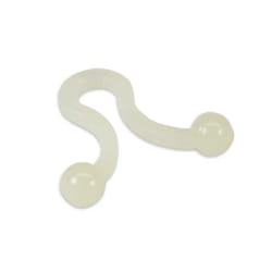 Attache-câble InLine® Twist 35-5mm natur 100 pièces