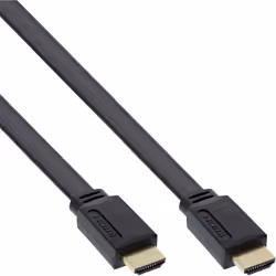 InLine 17001F, 1,5 m, HDMI Type A (Standard), HDMI Type A (Standard), Compatibilité 3D, Noir