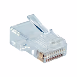 InLine 73011, RJ-45, Transparent, Blanc, Plastique, 10 pièce(s)