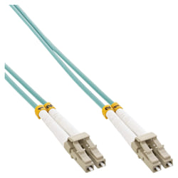 InLine 88544O câble InfiniBand et à fibres optiques 0,5 m LC OFC Turquoise, Couleur aqua