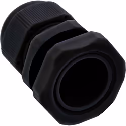 InLine 44010B presse-étoupe Noir Néoprène, Nylon 10 pièce(s)