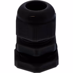 InLine 44010B presse-étoupe Noir Néoprène, Nylon 10 pièce(s)