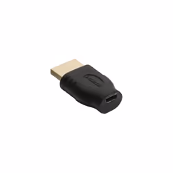 InLine 17690A changeur de genre de câble HDMI A male HDMI D Noir